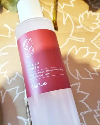 SNP LAB PHA  5 토너 150ml + 나이아신아마이드 10 세럼 32ml 세트 — 5점을 준 리뷰어가 2021년 9월 올린 사용 사진