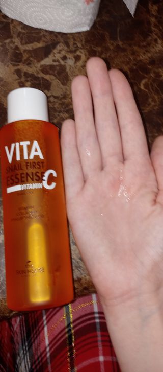 Vita Snail Trio Set [First Essence, Cream, Gel Cleanser] — 4.5점을 준 리뷰어가 2021년 9월 올린 사용 사진
