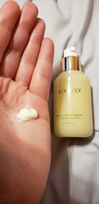 VELY VELY Yuja C-Tamin Serum — 5점을 준 리뷰어가 2021년 4월 올린 사용 사진