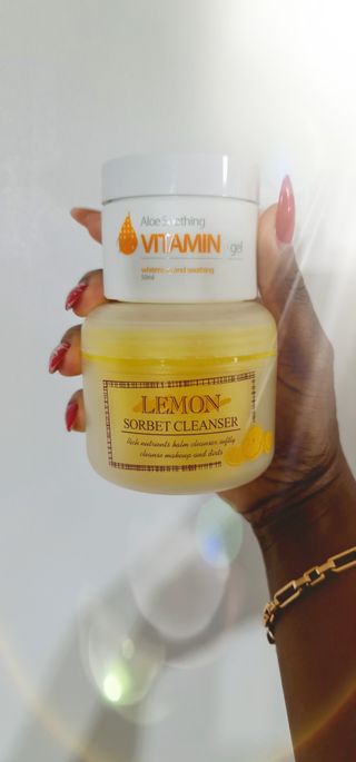 [THE SKIN HOUSE] Lemon Sorbet Cleanser, Aloe Soothing Vitamin Gel — 5점을 준 리뷰어가 2021년 12월 올린 사용 사진