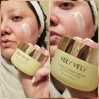 VELY VELY Yuja C-tamin Cream — 5점을 준 리뷰어가 2021년 5월 올린 사용 사진
