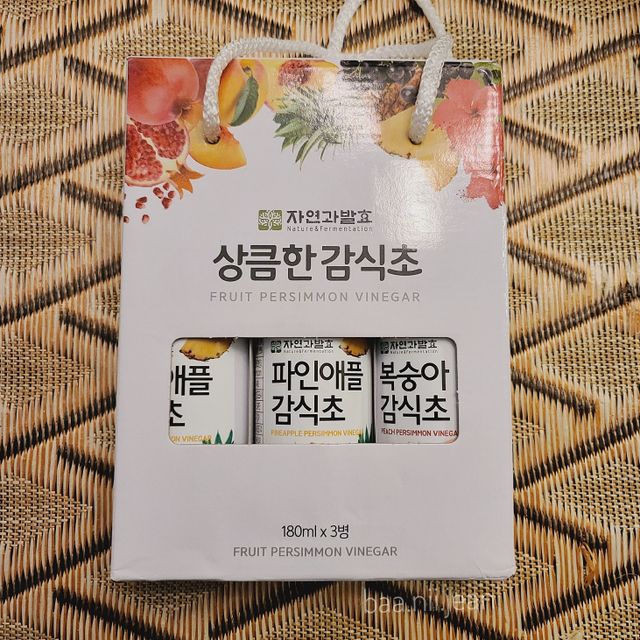[자연&amp;발효] 복숭아 감초 파인애플 감초 세트 리뷰 사진