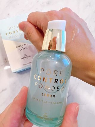 [THE SKIN HOUSE] Pore Control Powder Serum 50ml — 5점을 준 리뷰어가 2022년 7월 올린 사용 사진