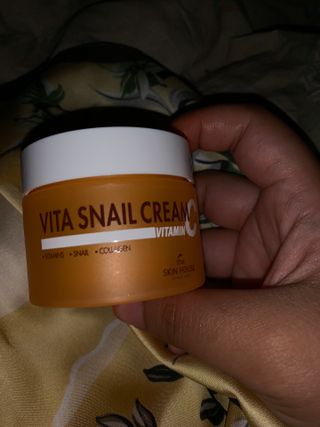[THE SKIN HOUSE] Vita Snail Cream — 5점을 준 리뷰어가 2022년 4월 올린 사용 사진