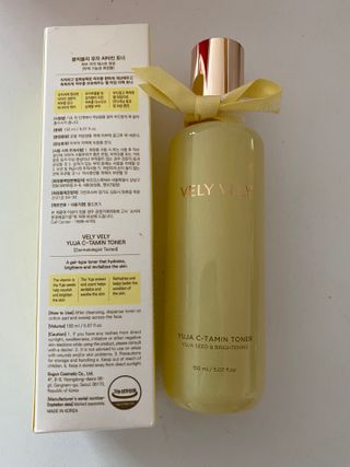 VELY VELY Yuja C-Tamin Toner — 5점을 준 리뷰어가 2021년 4월 올린 사용 사진