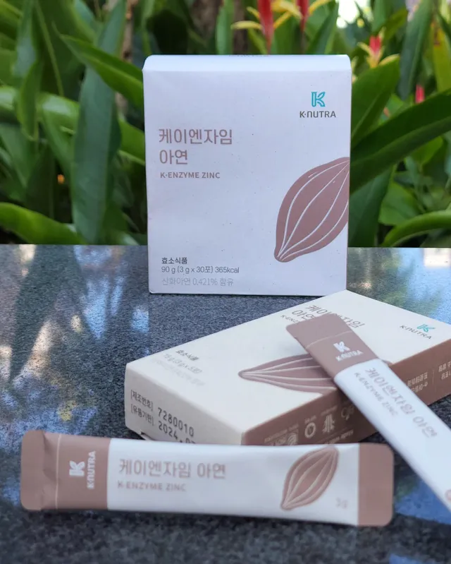 [쿠누트라] K・ENZYME 아연 카카오/3gx30 파우더 스틱 리뷰 사진