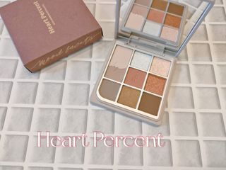 하트퍼센트 Heart Percent Dote on Mood Eye Palette CHERRY-LIKE FACETS — 5점을 준 리뷰어가 2021년 11월 올린 사용 사진
