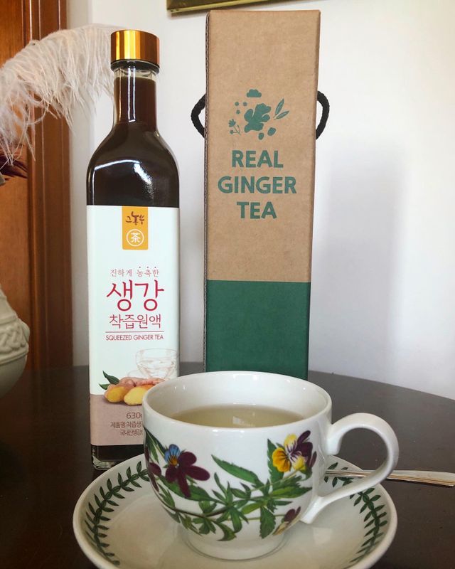 [에베다] 고농축 생강차 630g 리뷰 사진