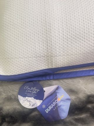 (Blue) dearNa Travel Pillowcase Easy-to-Attach Washable Pillow Cover for Skincare Protection — 5점을 준 리뷰어가 2024년 11월 올린 사용 사진