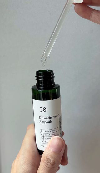 닥터초이스 디판테놀 30 앰플 40g (싱가폴 앰플 쇼피) — 5점을 준 리뷰어가 2025년 1월 올린 사용 사진