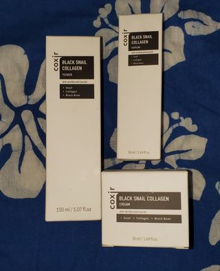 Black Snail Collagen Trio Set [Toner, Serum and Cream] — 5점을 준 리뷰어가 2021년 9월 올린 사용 사진