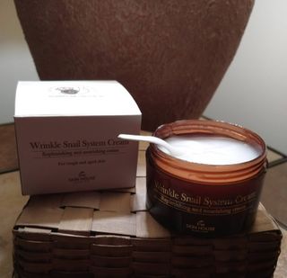 [THE SKIN HOUSE] Wrinkle Snail System Cream 100ml — 5점을 준 리뷰어가 2022년 2월 올린 사용 사진