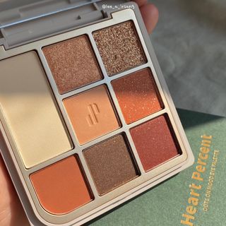 하트퍼센트 Heart Percent Dote on Mood Eye Palette VERMILION FACET — 5점을 준 리뷰어가 2021년 11월 올린 사용 사진
