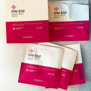 이지듀 DW-EGF 멀티 페이셜 시트 마스크 - 0.53 FL OZ 4EA — 5점을 준 리뷰어가 2021년 8월 올린 사용 사진