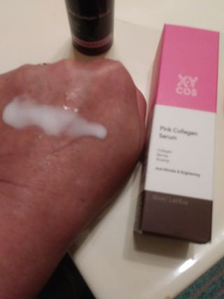 Pink Collagen Line [Toner, Serum, Cream] — 4점을 준 리뷰어가 2021년 10월 올린 사용 사진