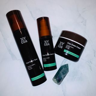 Cica Green Line [Toner, Serum, Cream] — 4.5점을 준 리뷰어가 2021년 9월 올린 사용 사진