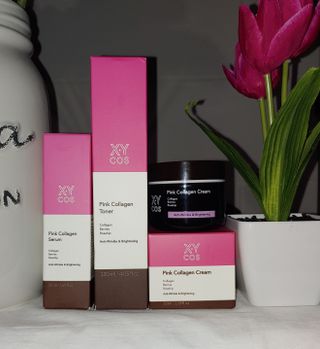 Pink Collagen Line [Toner, Serum, Cream] — 5점을 준 리뷰어가 2021년 11월 올린 사용 사진