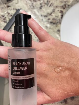 Black Snail Collagen Trio Set [Toner, Serum and Cream] — 3.5점을 준 리뷰어가 2021년 9월 올린 사용 사진