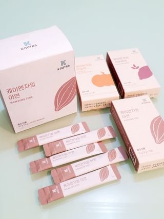 [쿠누트라] K・ENZYME 아연 카카오/3gx30 파우더 스틱 — 5점을 준 리뷰어가 2022년 7월 올린 사용 사진