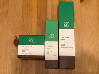 Cica Green Line [Toner, Serum, Cream] — 5점을 준 리뷰어가 2021년 9월 올린 사용 사진