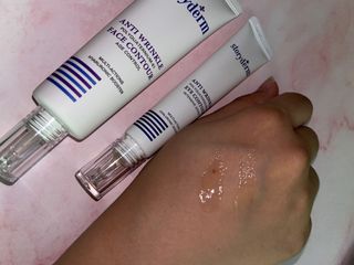 [스토리덤] 안티 링클 아이 컨투어 15ml + 안티 링클 페이스 컨투어 50ml — 4.5점을 준 리뷰어가 2023년 8월 올린 사용 사진