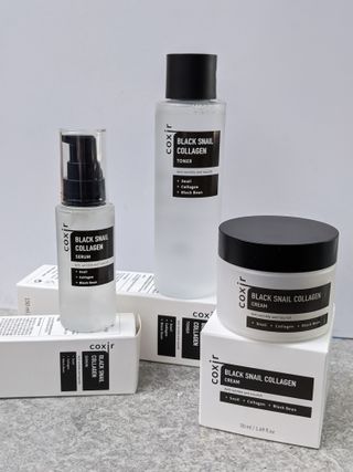 Black Snail Collagen Trio Set [Toner, Serum and Cream] — 5점을 준 리뷰어가 2021년 9월 올린 사용 사진