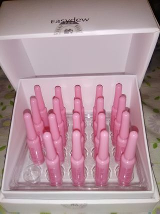이지듀 리더마 마스터 앰플 1ml x 20 바이알 — 5점을 준 리뷰어가 2021년 2월 올린 사용 사진