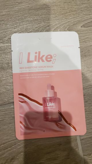 오드리앤영 아이 라이크 레드 스위트원 세럼  마스크 — 5점을 준 리뷰어가 2021년 7월 올린 사용 사진