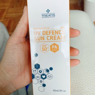 트리티스 US [TREATIS] UV Defence Sun Cream PA+++ / SPF50+ — 5점을 준 리뷰어가 2021년 2월 올린 사용 사진