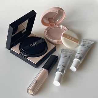 【AK BEAUTY 공식】 도자기 피부 만들기 올인원 베이스 세트 — 5점을 준 리뷰어가 2022년 10월 올린 사용 사진