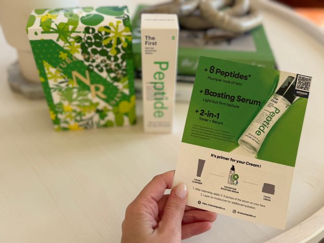 THE FIRST PEPTIDE BOOSTING SERUM 리뷰 사진