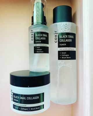 Black Snail Collagen Trio Set [Toner, Serum and Cream] — 5점을 준 리뷰어가 2021년 9월 올린 사용 사진