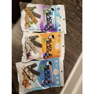 UNCLE NICK 한국 슈퍼 스낵 블랙 &amp; 블랙 김 스낵 — 5점을 준 리뷰어가 2021년 12월 올린 사용 사진