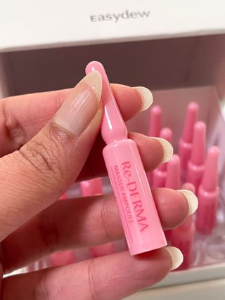 이지듀 리더마 마스터 앰플 1ml x 20 바이알 — 5점을 준 리뷰어가 2021년 2월 올린 사용 사진