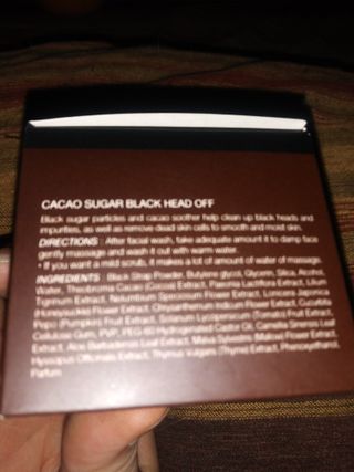 [THE SKIN HOUSE] Cacao Sugar Black Head Off — 5점을 준 리뷰어가 2022년 1월 올린 사용 사진