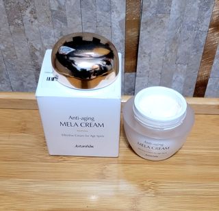 Jutanhak 안티에이징 멜라 크림 50ml / 1.69oz 잡티 &amp; 다크 스팟 케어 하이드레이팅 크림 — 5점을 준 리뷰어가 2023년 10월 올린 사용 사진