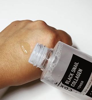 [Coxir] Black Snail Collagen Toner — 5점을 준 리뷰어가 2022년 3월 올린 사용 사진