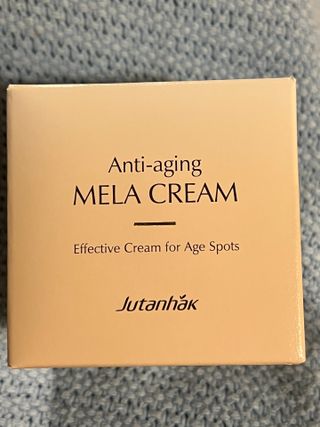 Jutanhak 안티에이징 멜라 크림 50ml / 1.69oz 잡티 &amp; 다크 스팟 케어 하이드레이팅 크림 — 4점을 준 리뷰어가 2023년 6월 올린 사용 사진