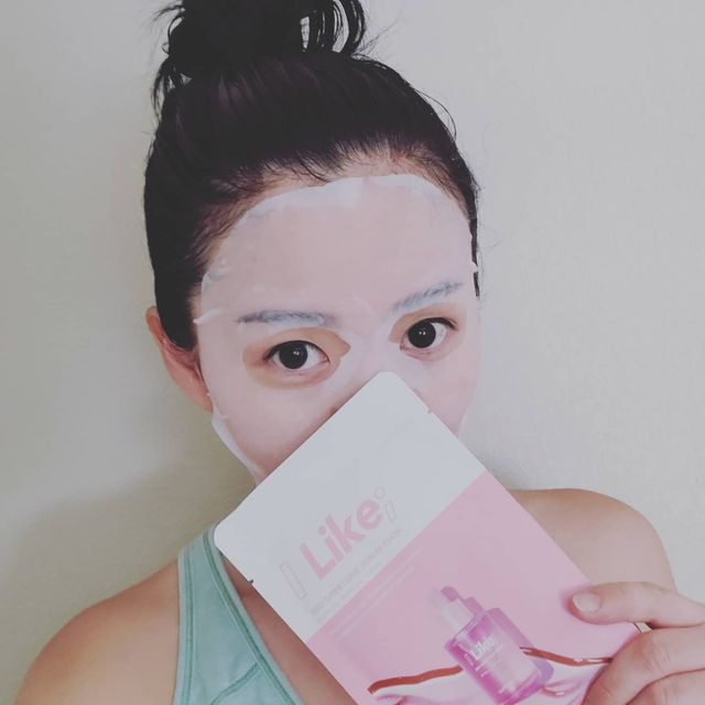 아이 라이크 레드 스위트원 세럼  마스크 리뷰 사진