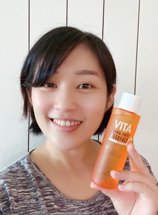 [THE SKIN HOUSE] Vita Snail First Essence — 5점을 준 리뷰어가 2022년 3월 올린 사용 사진