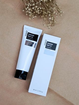 [Coxir] Ceramide Daily UV Sun Block — 3.5점을 준 리뷰어가 2022년 7월 올린 사용 사진