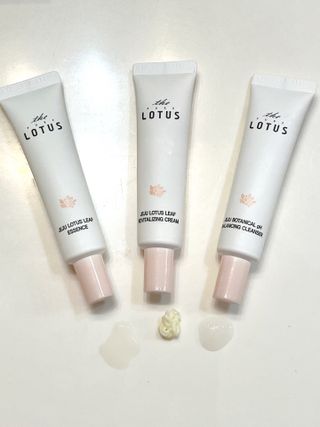 제주 보태니컬 선크림/더 퓨어 로터스 어메니티 세트/연꽃잎 마스크 - 진정 — 5점을 준 리뷰어가 2022년 8월 올린 사용 사진