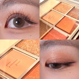 하트퍼센트 Heart Percent Dote on Mood Eye Palette VERMILION FACET — 4.5점을 준 리뷰어가 2021년 11월 올린 사용 사진
