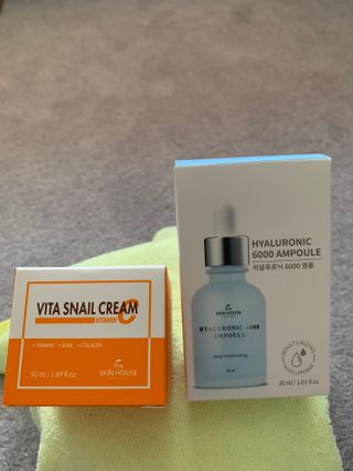 Vita Snail Cream + Hyaluronic 6000 ampoule — 5점을 준 리뷰어가 2021년 8월 올린 사용 사진
