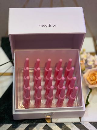 이지듀 리더마 마스터 앰플 1ml x 20 바이알 — 5점을 준 리뷰어가 2021년 8월 올린 사용 사진