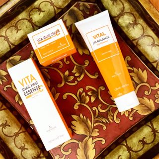 Vita Snail Trio Set [First Essence, Cream, Gel Cleanser] — 4.5점을 준 리뷰어가 2021년 9월 올린 사용 사진