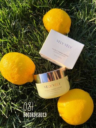 VELY VELY Yuja C-tamin Cream — 4.5점을 준 리뷰어가 2021년 4월 올린 사용 사진