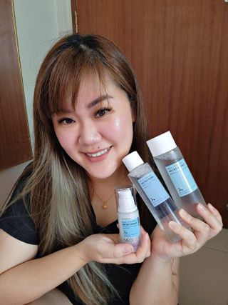 네오젠 더마로지 리얼퍼먼트 마이크로 세트 (토너 150ml, 에센스 150ml, 세럼 30ml, 미스트 115ml) — 5점을 준 리뷰어가 2022년 8월 올린 사용 사진