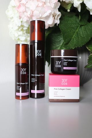Pink Collagen Line [Toner, Serum, Cream] — 5점을 준 리뷰어가 2021년 10월 올린 사용 사진