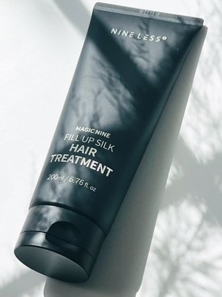 나인레스 매지나인 필 업 실크 트리트먼트 200ml 6.76 fl. 온스 유형에 남겨 — 5점을 준 리뷰어가 2022년 6월 올린 사용 사진